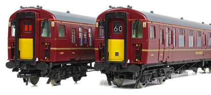 Class 438 4-TC 4-Car Multiple Unit 428 London Transport Lined Maroon