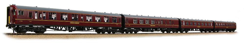 Class 438 4-TC 4-Car Multiple Unit 428 London Transport Lined Maroon