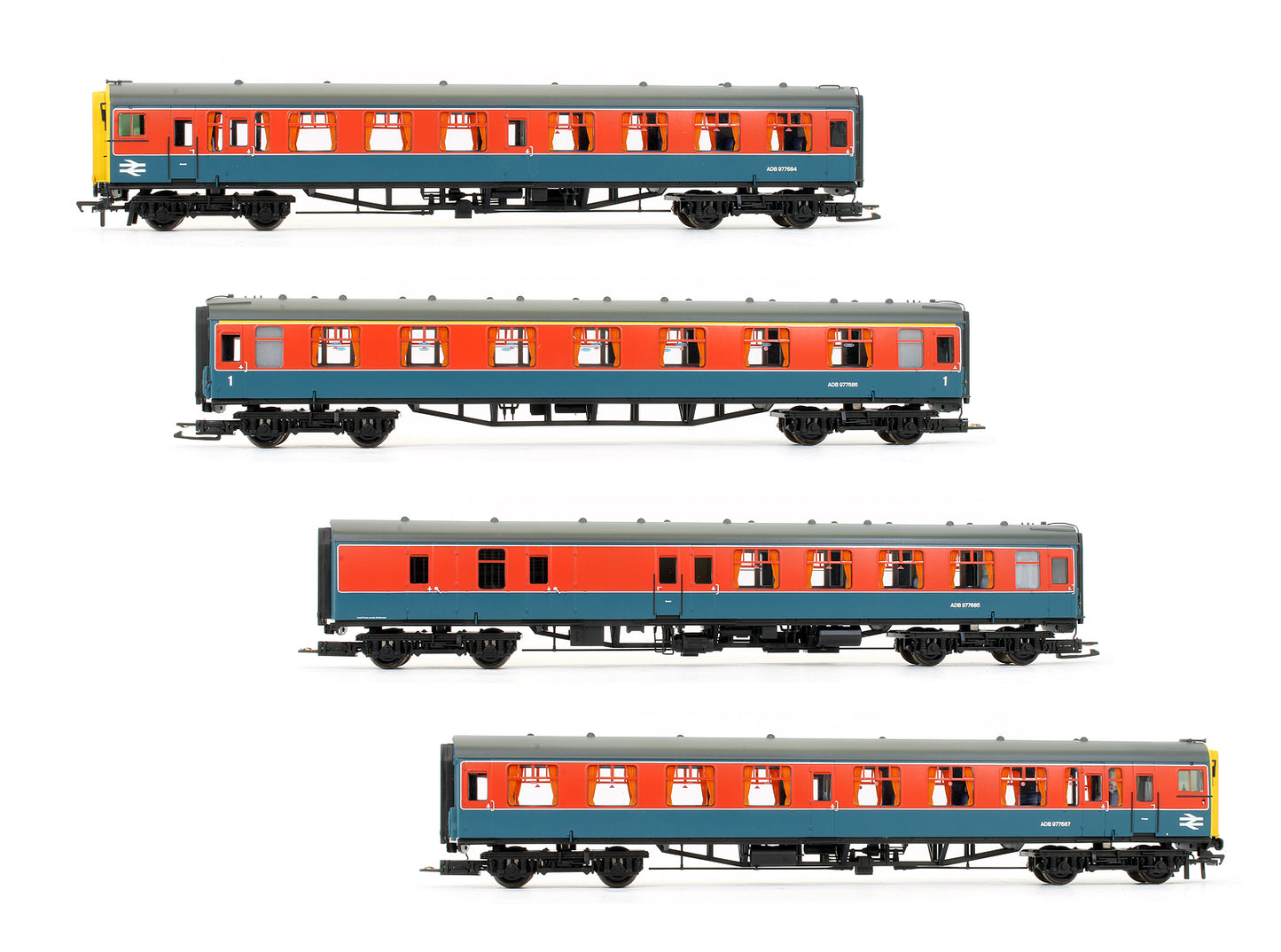 Pre-Owned 32-646Z Class 438 (4TC) Unit 8007 BR Research Department Red & Blue (Exclusive Edition)