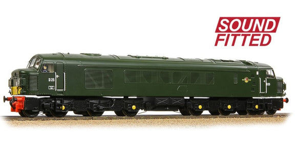 Class 45 Split Headcode D25 BR Plain Green (Small Yellow Panels) Diesel Locomotive - DCC Sound