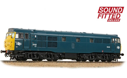 Class 31/1 5848 BR Blue Diesel Locomotive - DCC Sound Deluxe