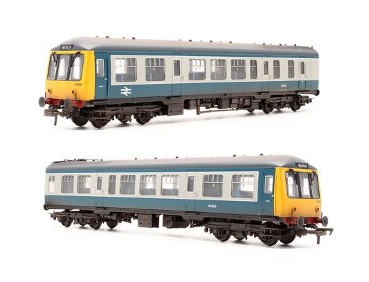 Pre-Owned 32-908 Class 108 2 Car DMU BR Blue & Grey - Custom Weathered