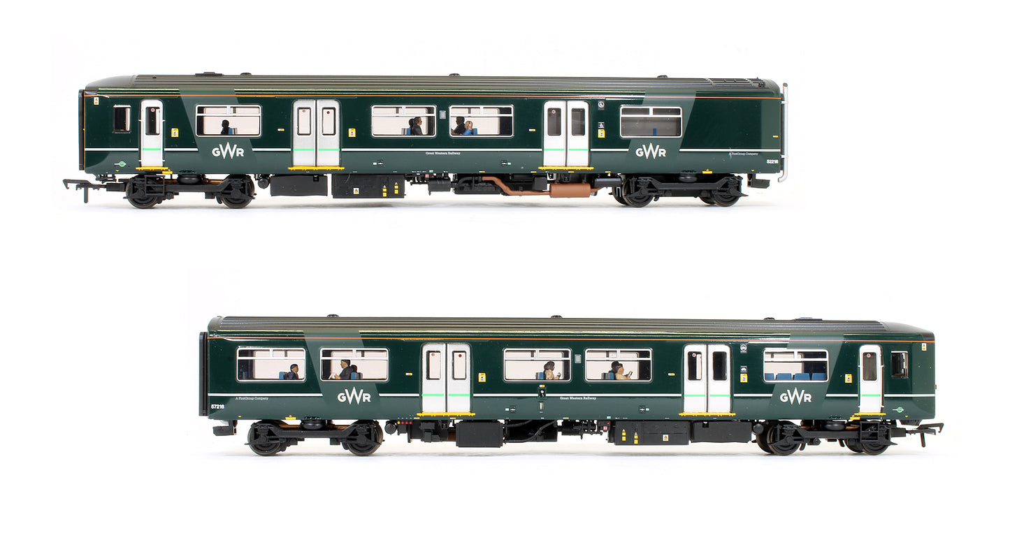 Pre-Owned 32-940 Class 150/2 Two Car DMU 150216 GWR Green (First Group) (With Fitted Passenger Figures)