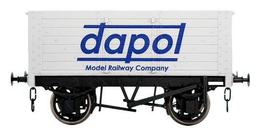 7F-072-011W 7 Plank 9' Wheelbase 2 Door Dapols Present Logo - Weathered