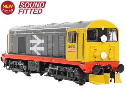 371-039SF Class 20/0 Disc Headcode 20090 BR Railfreight (Red Stripe) Diesel Locomotive - DCC Sound