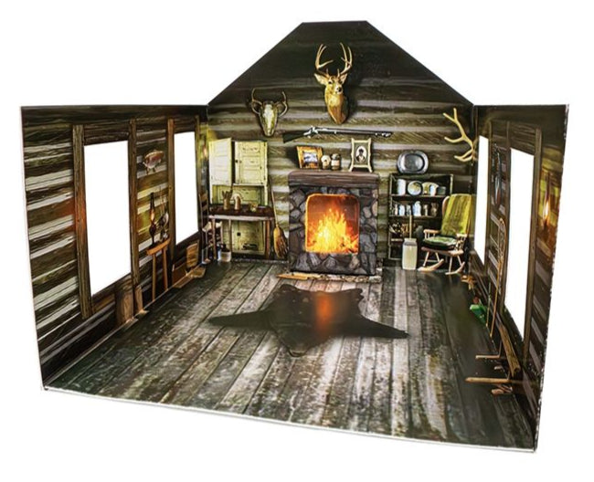 WBR5071 Woodland Scenics - HO Scale Buildings - Cozy Cabin