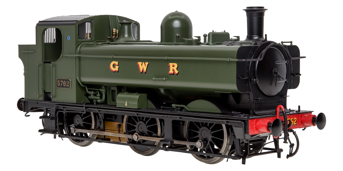 Class 57xx Pannier 'GWR' Green 3762 - Steam Tank Locomotive - DCC Fitted