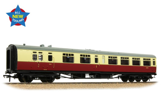 SR Bulleid Brake Composite Corridor 10" Vents BR Crimson & Cream No.S6735