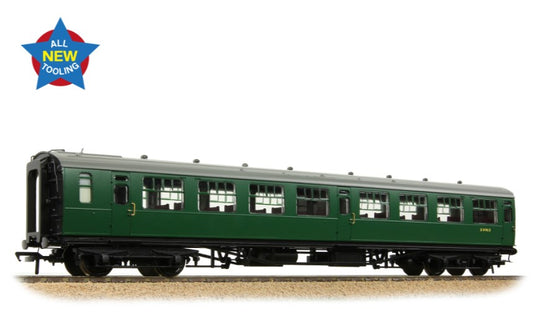 SR Bulleid Second Open 15" Vents BR (SR) Green No.S1496S