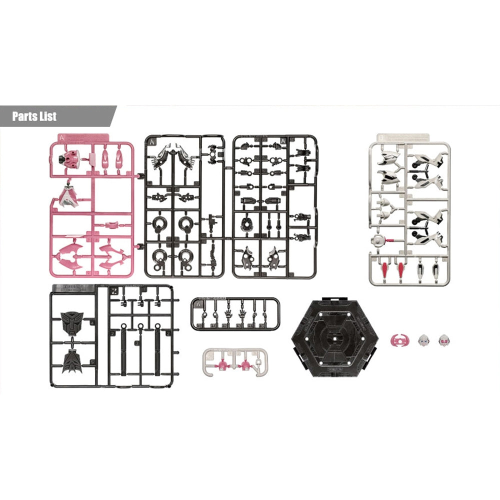 Trumpeter PKTM03128 Transformers Arcee SK04 Smart Model Kit – Rails