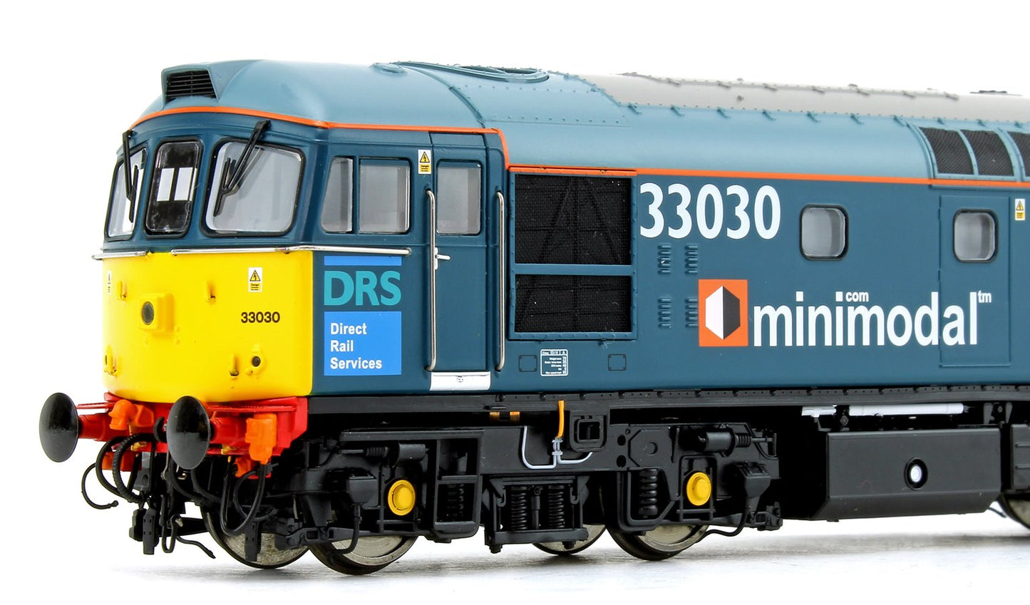 Pre-Owned Class 33/0 V3 (33025 + 33030) DRS Minimodal Locomotive Twin Pack - DCC Fitted