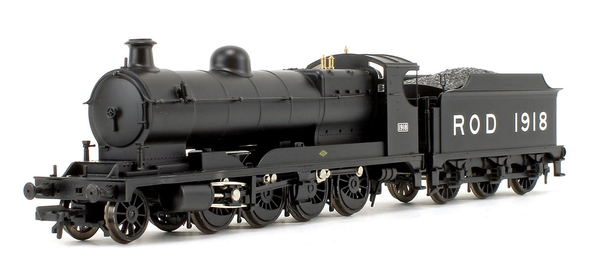 Pre-Owned Railway Operating Division (ROD) 2-8-0 Steam Locomotive No. 1918 in War Department Black livery - DCC Sound
