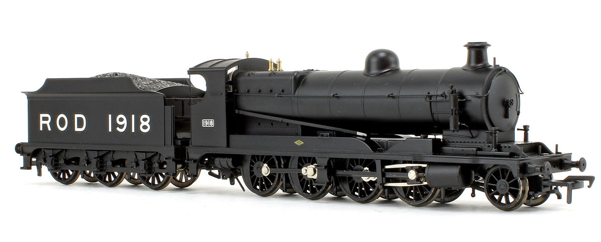 Pre-Owned Railway Operating Division (ROD) 2-8-0 Steam Locomotive No. 1918 in War Department Black livery - DCC Sound