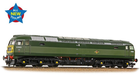 Class 47/0 D1922 BR Two-Tone Green (Small Yellow Panels) Diesel Locomotive