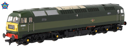 35-410B Class 47/0 D1940 BR Two-Tone Green (Small Yellow Panels) Diesel Locomotive