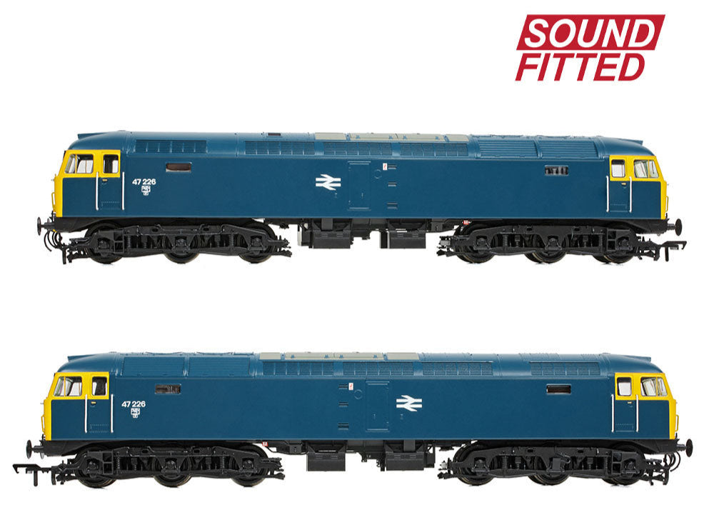 Class 47/0 47226 BR Blue Diesel Locomotive - DCC Sound