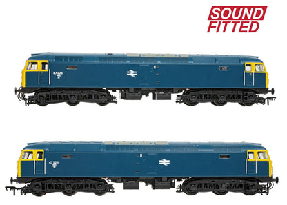 Class 47/0 47226 BR Blue Diesel Locomotive - DCC Sound