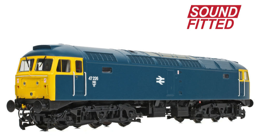 Class 47/0 47226 BR Blue Diesel Locomotive - DCC Sound