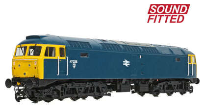 Class 47/0 47226 BR Blue Diesel Locomotive - DCC Sound