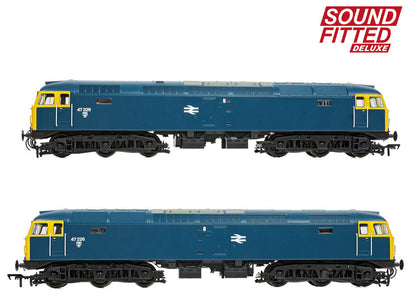 Class 47/0 47226 BR Blue Diesel Locomotive - DCC Sound Deluxe