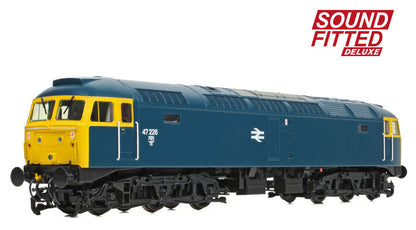 Class 47/0 47226 BR Blue Diesel Locomotive - DCC Sound Deluxe