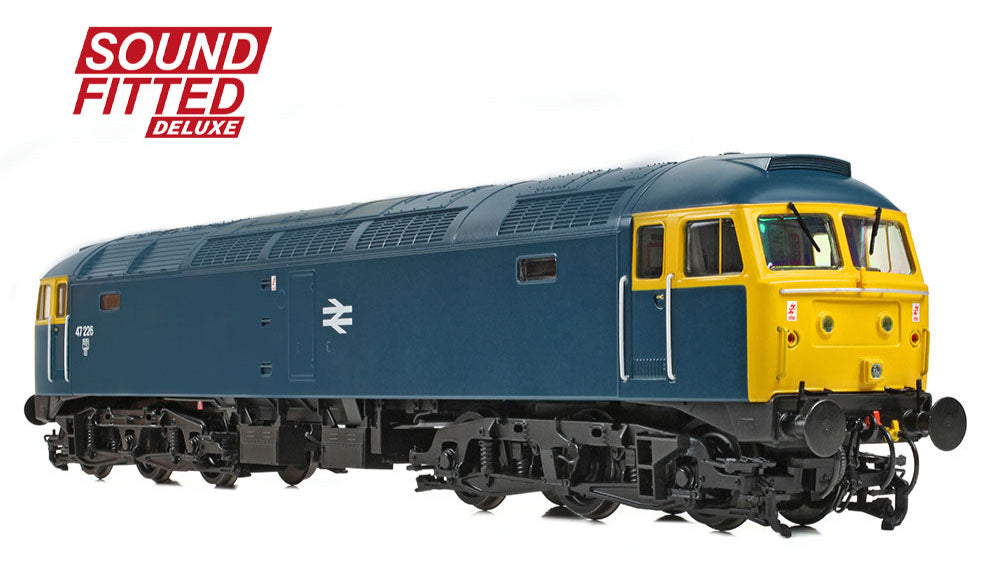 Class 47/0 47226 BR Blue Diesel Locomotive - DCC Sound Deluxe