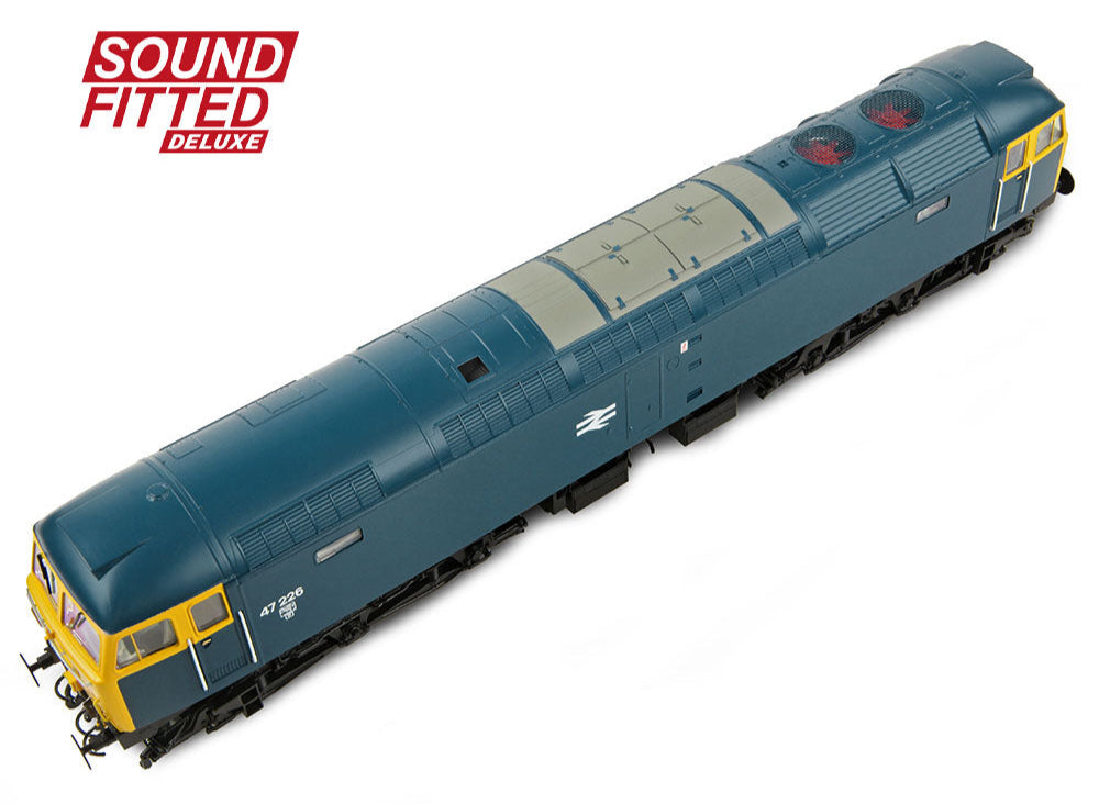 Class 47/0 47226 BR Blue Diesel Locomotive - DCC Sound Deluxe