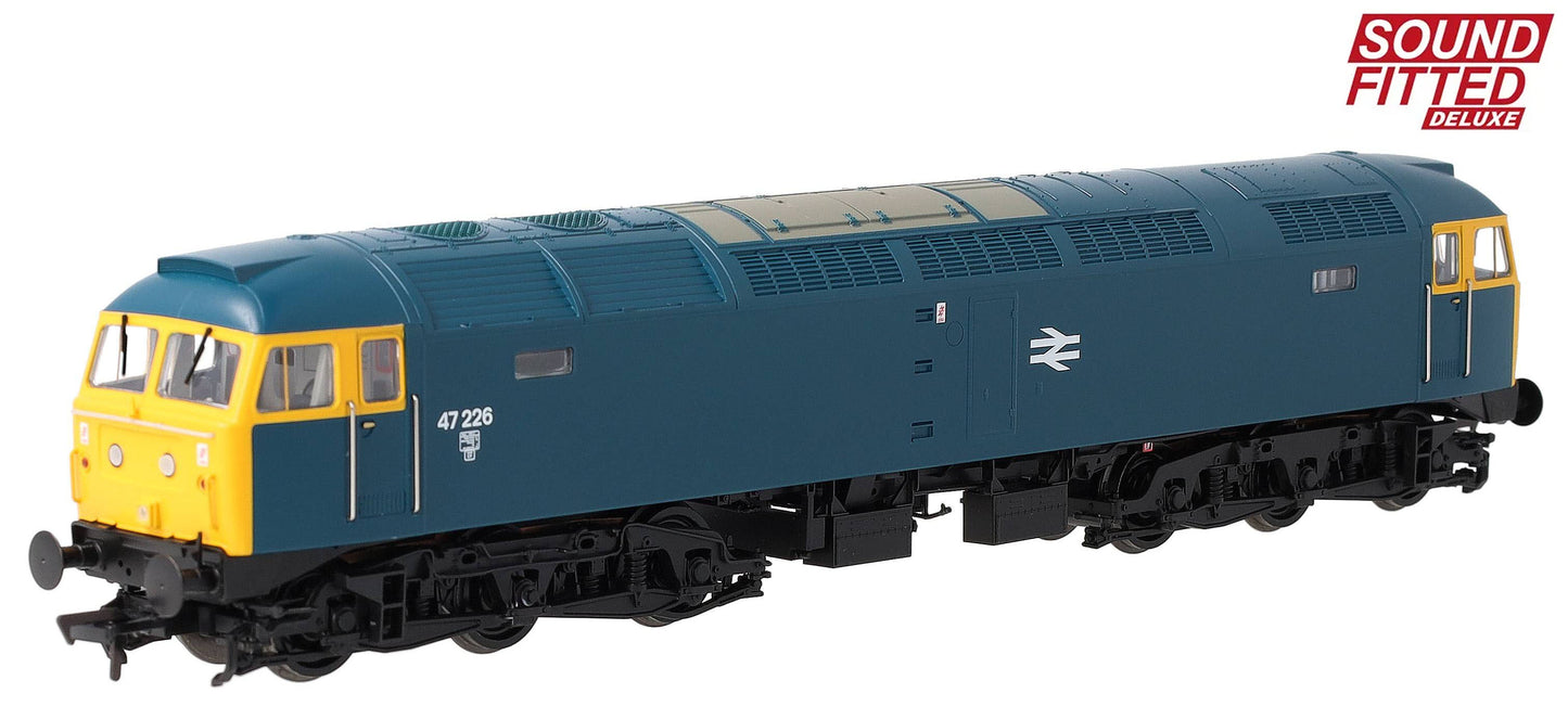 35-411ASFX Class 47/0 47226 BR Blue Diesel Locomotive - DCC Sound Deluxe