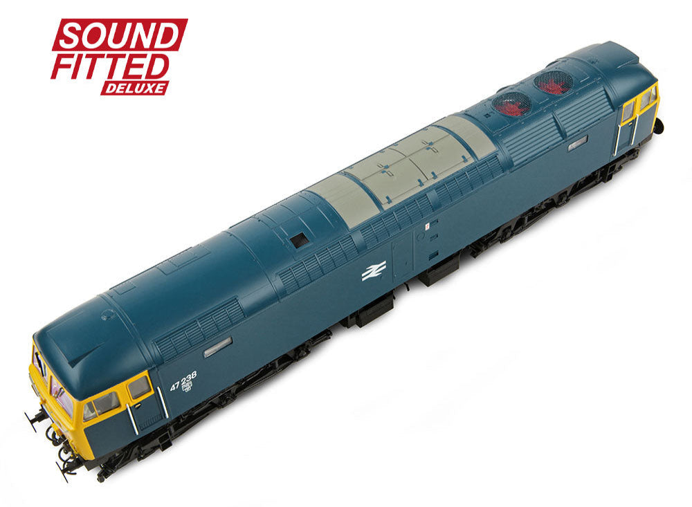 Class 47/0 47238 BR Blue Diesel Locomotive - DCC Sound Deluxe