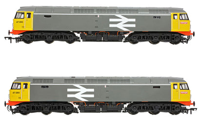 Class 47/0 47280 BR Railfreight Grey Diesel Locomotive