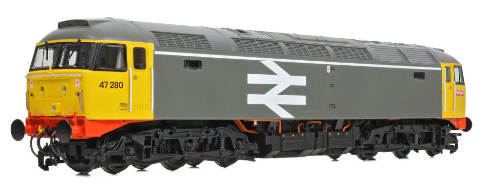 Class 47/0 47280 BR Railfreight Grey Diesel Locomotive