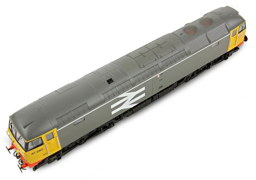 Class 47/0 47280 BR Railfreight Grey Diesel Locomotive