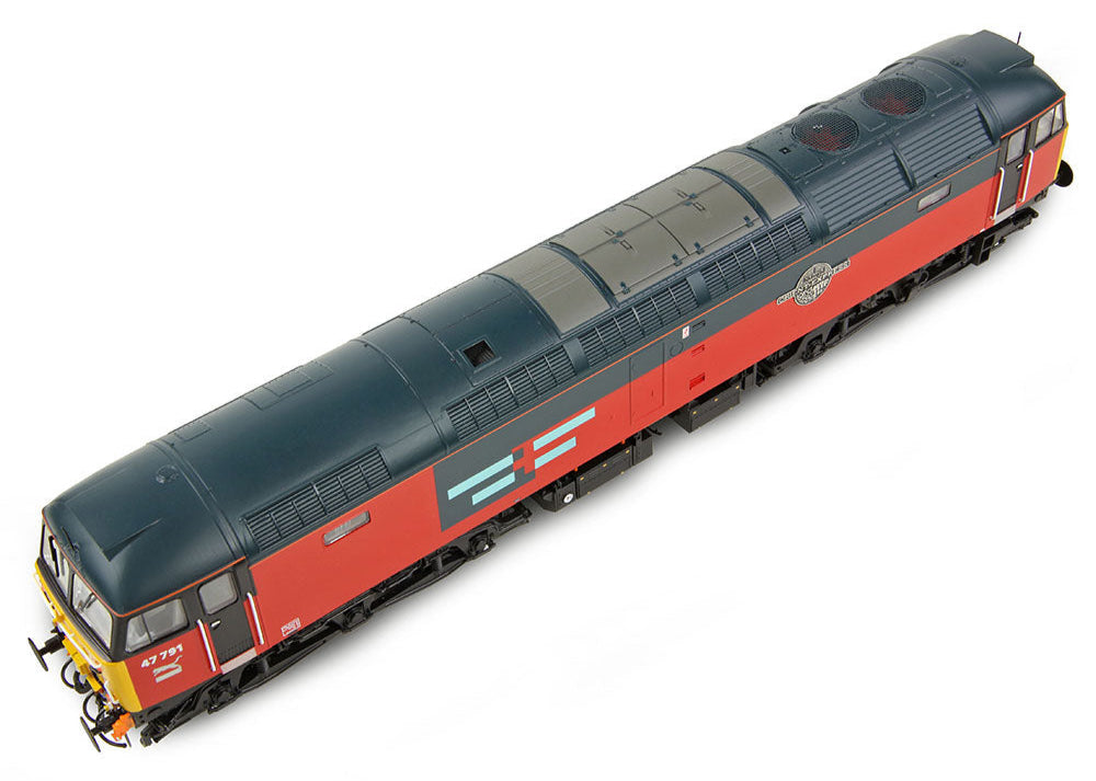 Class 47/7 47791 'Venice Simplon Orient Express' Rail Express Systems Diesel Locomotive