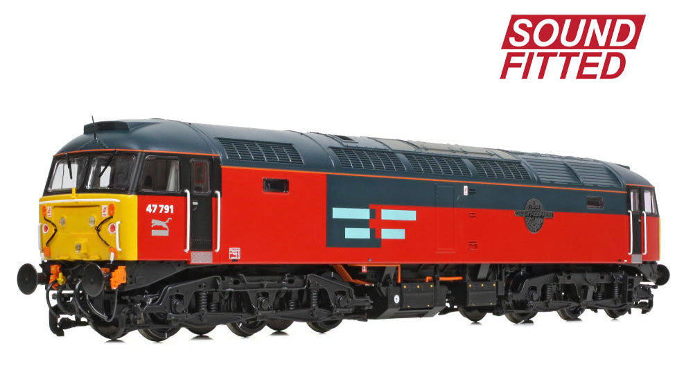 Class 47/7 47791 'Venice Simplon Orient Express' Rail Express Systems Diesel Locomotive - DCC Sound