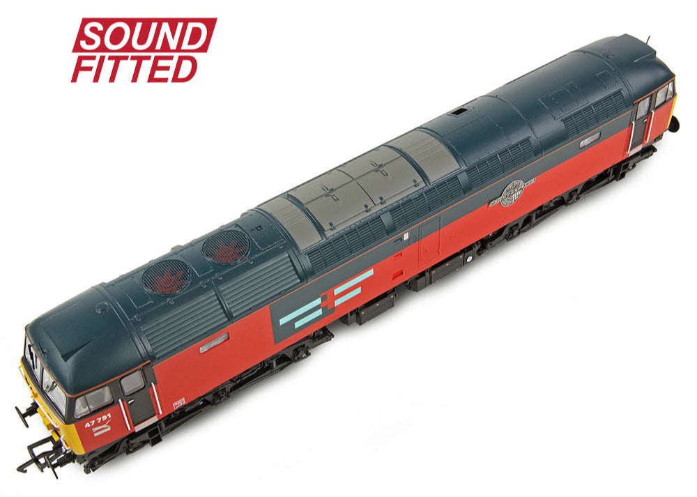 Class 47/7 47791 'Venice Simplon Orient Express' Rail Express Systems Diesel Locomotive - DCC Sound