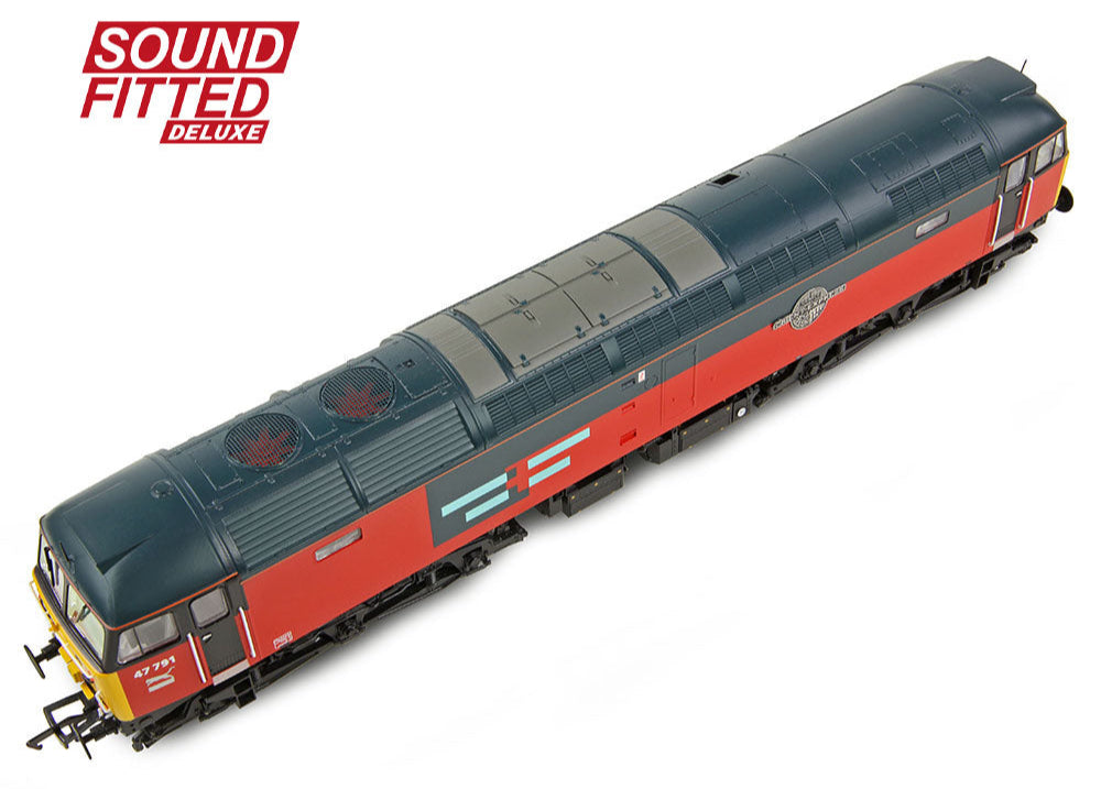 Class 47/7 47791 'Venice Simplon Orient Express' Rail Express Systems Diesel Locomotive - DCC Sound Deluxe