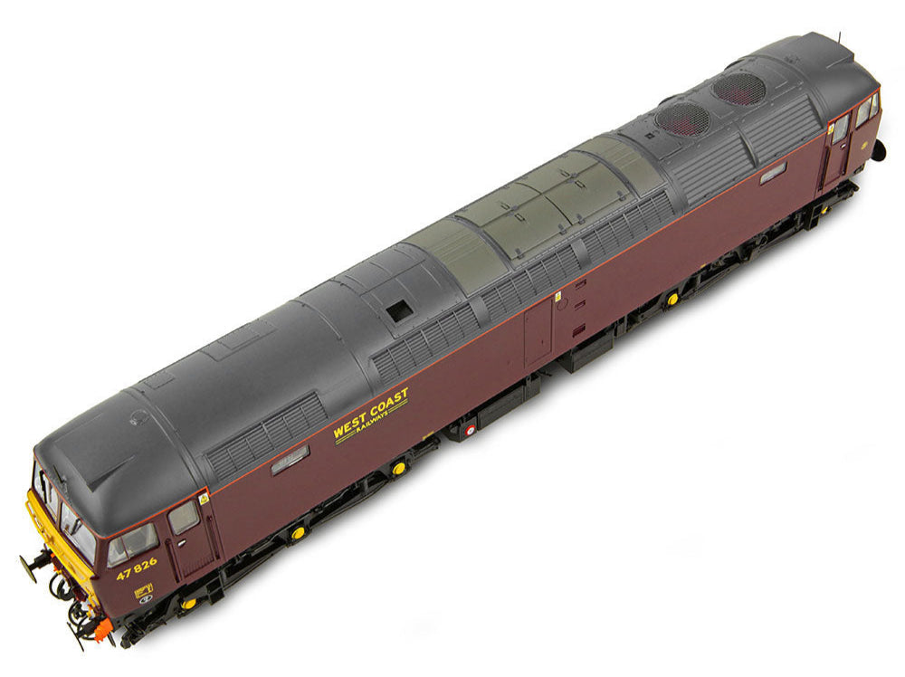 Class 47/4 47826 WCRC Maroon Diesel Locomotive