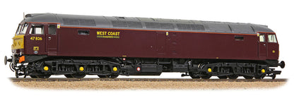 Class 47/4 47826 WCRC Maroon Diesel Locomotive