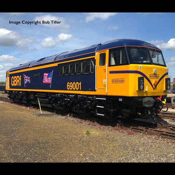 Class 69 69001 'Mayflower' GBRf (UK & US Flags) Diesel Locomotive
