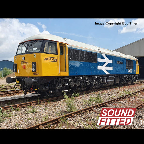 Class 69 69002 'Bob Tiller CM&EE' BR Blue (Large Logo) (GBRf) Diesel Locomotive - DCC Sound