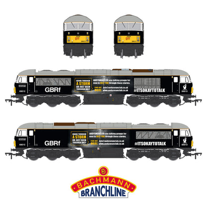 Class 69 69013 Andy's Man Club GBRf Black Diesel Locomotive