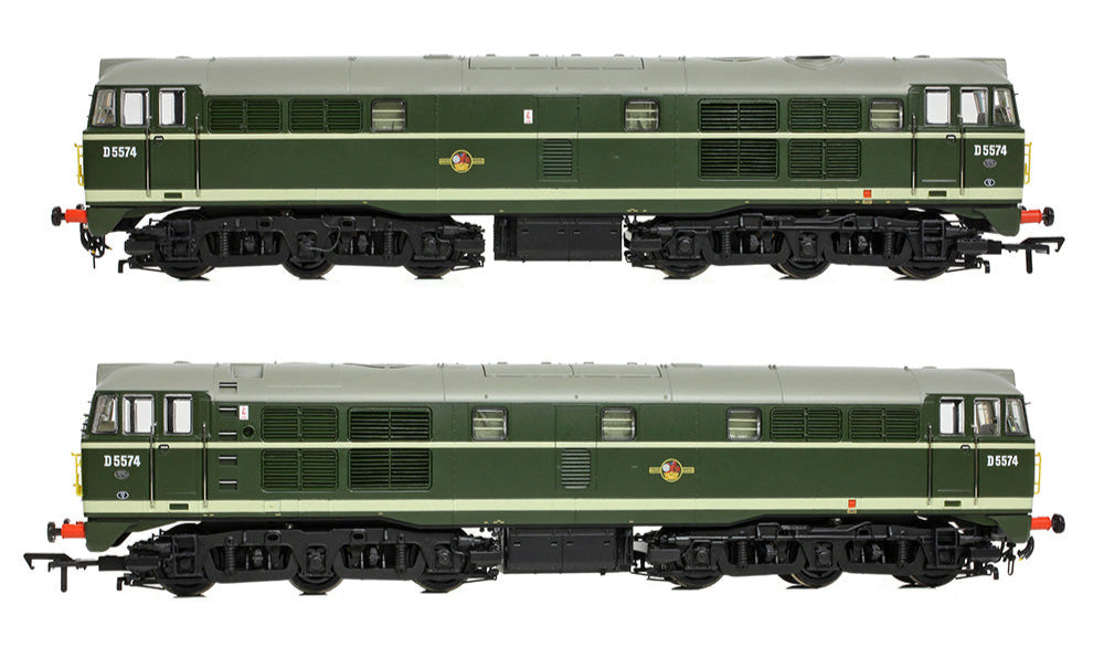 Class 30 D5574 BR Green (Small Yellow Panels) Diesel Locomotive