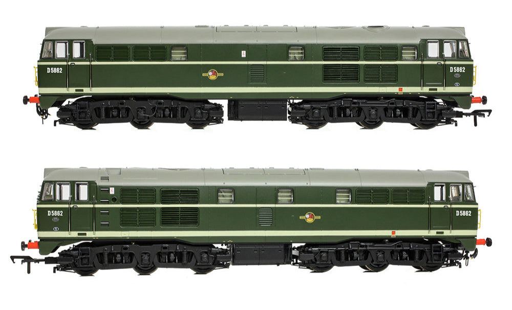 Class 30 D5862 BR Green (Small Yellow Panels) Diesel Locomotive