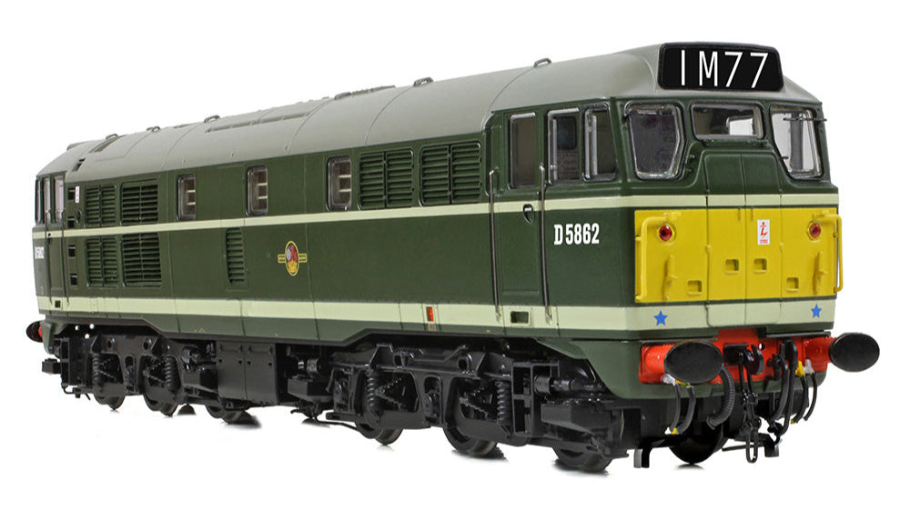 Class 30 D5862 BR Green (Small Yellow Panels) Diesel Locomotive