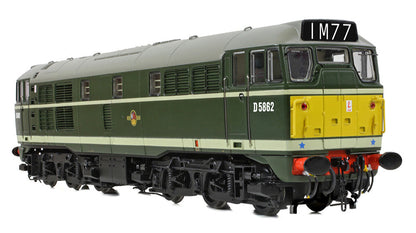 Class 30 D5862 BR Green (Small Yellow Panels) Diesel Locomotive