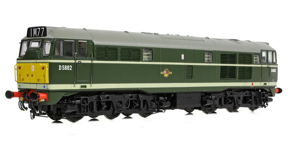 Class 30 D5862 BR Green (Small Yellow Panels) Diesel Locomotive