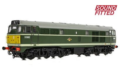 Class 30 D5862 BR Green (Small Yellow Panels) Diesel Locomotive - DCC Sound