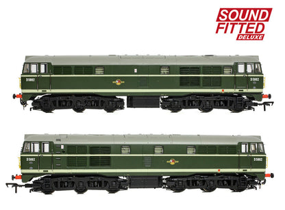 Class 30 D5862 BR Green (Small Yellow Panels) Diesel Locomotive - DCC Sound Deluxe