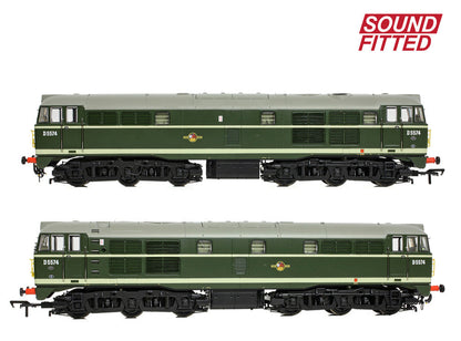 Class 30 D5574 BR Green (Small Yellow Panels) Diesel Locomotive - DCC Sound