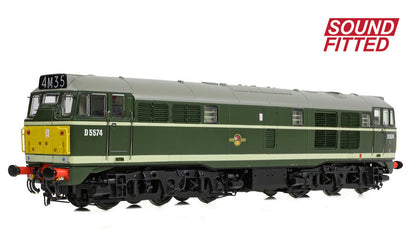Class 30 D5574 BR Green (Small Yellow Panels) Diesel Locomotive - DCC Sound